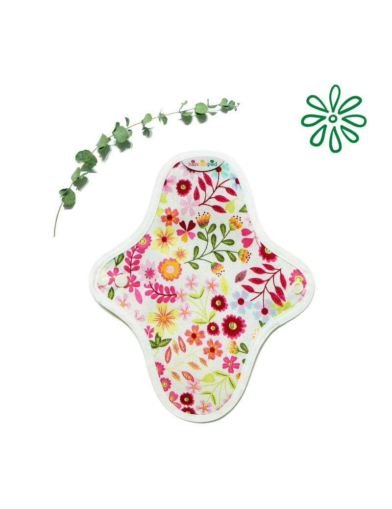 Serviette hygiénique lavable, SMALL, en coton bio Serviette hygiénique lavable, SMALL, en coton bio
