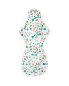 3 serviettes hygiéniques lavables, SUPER ULTRA NUIT (XXL), en coton bio, coffret - 4